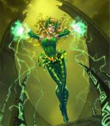 открытки с Аморой  Открытки и картинки с героем вселенной марвел - Амора-Чаровница 