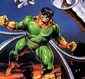 Открытки с доктором Осьминогом  Открытки и картинки с персонажем вселенной марвел - Доктором Осьминогом 