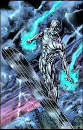 открытки с серебряным серфером  Открытки с персонажем вселенной Marvel - Серебряным Сёрфером    