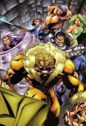 Открытки с Саблезубым  Открытки с персонажем вселенной Marvel - Саблезубым          