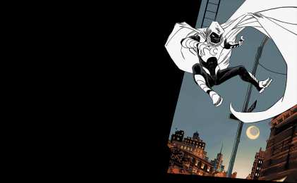 Открытки с Лунным рыцарем  Интересные открытки с героем комиксов Marvel - Лунным Рыцарем 