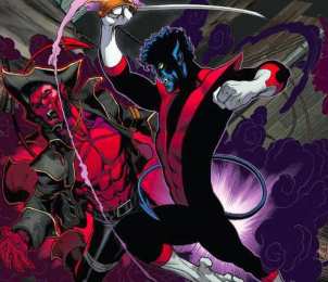 открытки с персонажем Азазель Интересные открытки с персонажем Вселенной Марвел - Азазель 