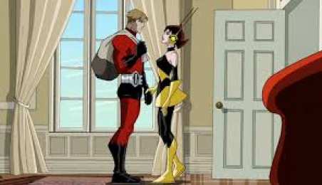 Открытки с Осой  Красочные открытки  с персонажем вселенной Marvel - Осой     