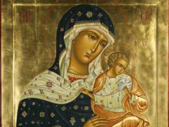 открытки в честь Коневской иконы Божьей Матери Открытки на день Коневской иконы Божьей Матери               