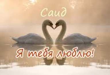 Открытки с именем Саид Яркие и красочные именные открытки для Саида                     