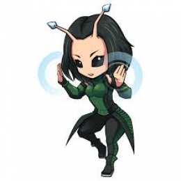 Открытки с Мантис  Интересные открытки с персонажем вселенной Marvel - Мантис  