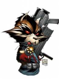 открытки с реактивным енотом  Красочные открытки  с персонажем вселенной - реактивным енотом 