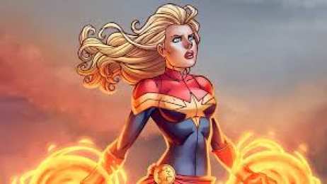 Открытки с Мисс Марвел  Красивые открытки с персонажем вселенной Marvel - Мисс Марвел 