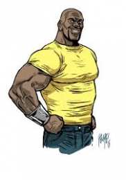 Открытки с Люком Кейдж  Интересные открытки с героем из комиксов Marvel - Люком Кейдж 