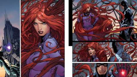 Открытки с Медузой  Красивые открытки с персонажем вселенной Marvel - Медузой   