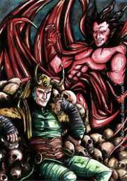 открытки с Мефисто  Открытки и картинки с персонажем вселенной Marvel - Мефисто 