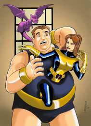 Открытки с призрачной кошкой  Открытки и картинки с героем комиксов Marvel - Призрачной Кошкой 