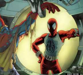 открытки с персонажем Алый Паук Открытки и картинки с персонажем Вселенной Марвел - Алым Пауком 