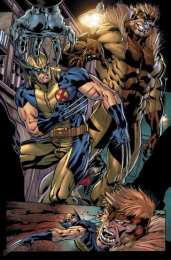 Открытки с Саблезубым  Открытки с персонажем вселенной Marvel - Саблезубым          