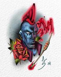 открытки с Йонду  Открытки и картинки с персонажем вселенной Marvel - Йонду   