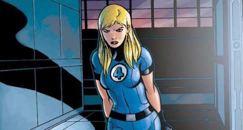 открытки с Невидимой Леди  Красивые открытки с персонажем вселенной Marvel - Невидимой Леди 