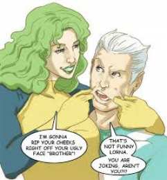 открытки с Полярис  Открытки и картинки с персонажем комиксов Marvel- Полярис     