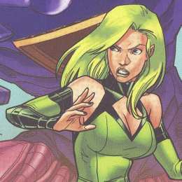 открытки с Полярис  Открытки и картинки с персонажем комиксов Marvel- Полярис     