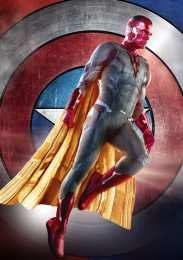 открытки Вижном  Открытки и картинки с персонажем Вселенной Марвел - Виженом 