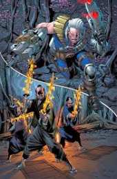 Открытки с Кейбл  Открытки и картинки с персонажем вселенной Marvel - Кейбл    