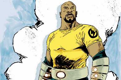 Открытки с Люком Кейдж  Интересные открытки с героем из комиксов Marvel - Люком Кейдж 