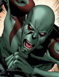 открытки с Драксом Разрушителем  Открытки с персонажем вселенной марвел, стражь галактиик - Дракс 