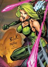 открытки с Полярис  Открытки и картинки с персонажем комиксов Marvel- Полярис     