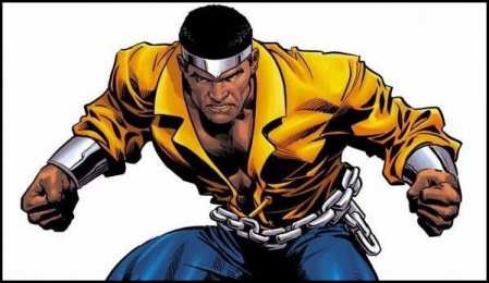 Открытки с Люком Кейдж  Интересные открытки с героем из комиксов Marvel - Люком Кейдж 