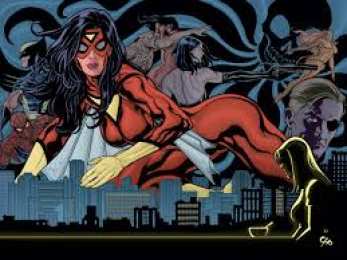 открытки с Джессикой Дрю Открытки и картинки с персонажем вселенной Марвел - Джессикой Дрю