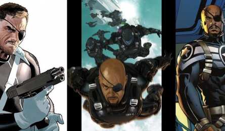 Открытки с Ником Фьюри  Открытки и картинки с персонажем вселенной Marvel - Ником Фьюри 