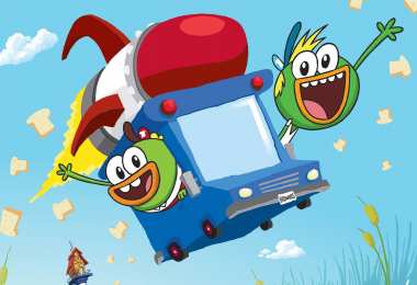 открытки с хлебоутками Забавные и яркие открытки с героями мультфильма Хлебоутки       