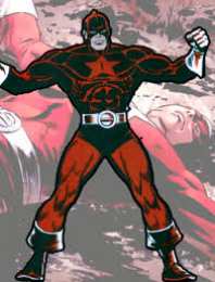 Открытки с Красным Стражем  Открытки и картинки с персонажем вселенной Marvel - Красным Стражем 