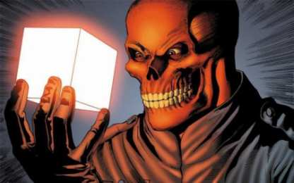 Открытки с красным черепом  Открытки и картинки с злодеем вселенной Marvel - Красным Черепом 