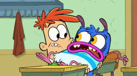 открытки с чудище бансен Яркие и забавные открытки с героями из мультфильма Чудище Бансен 