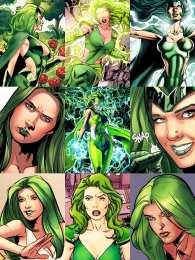 открытки с Полярис  Открытки и картинки с персонажем комиксов Marvel- Полярис     