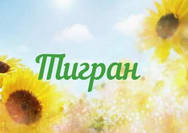 открытки с именем Тигран Яркие и красочные именные открытки для Тиграна                    