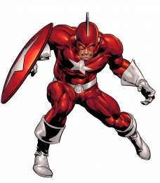 Открытки с Красным Стражем  Открытки и картинки с персонажем вселенной Marvel - Красным Стражем 