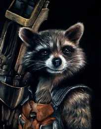 открытки с реактивным енотом  Красочные открытки  с персонажем вселенной - реактивным енотом 