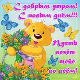 открытки с добрым утром  Яркие открытки  добрым утром. Пожелания доброго утра. С добрым утром 