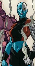 Открытки с Небула  Красочные открытки с персонажем вселенной Marvel - Небула    