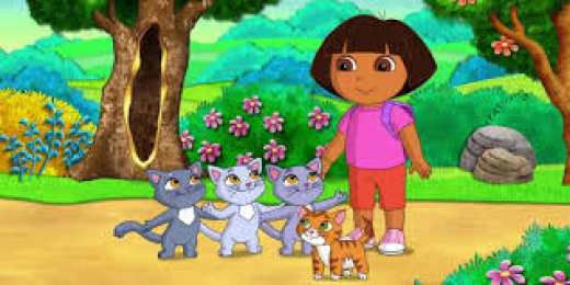 открытки с Дашей Путешественницей  Яркие открытки с героями из мультфильма Дарья Путешественница 