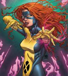 открытки с Джиной Грей  Открытки и картинки с персонажем вселенной Марвел - Джин Грей 