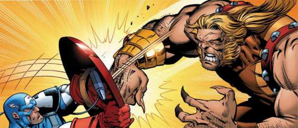 Открытки с Саблезубым  Открытки с персонажем вселенной Marvel - Саблезубым          