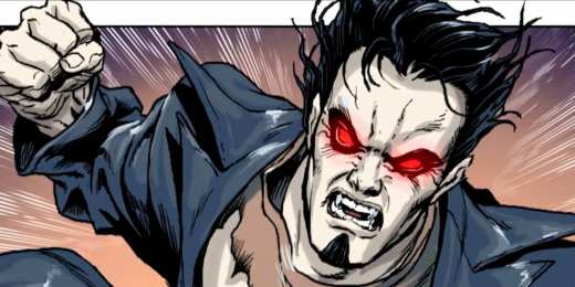 открытки с Морбиус Красочные открытки с персонажем вселенной Marvel - Морбиус   