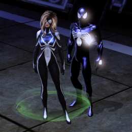 открытки с Джулией Карпентер  Открытки и картинки  с персонажем вселенной марвел - Джулией Карпентер 