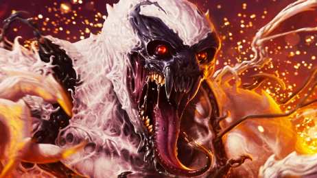 открытки с героем Марвел - Анти-Веном Открытки и картинки с героями марвел Анти-Веномом и Веномом 