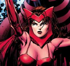 открытки с персонажем Алая Ведьма Открытки и картинки с героем Вселенной Марвел - Алая Ведьма 