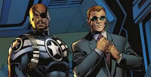 Открытки с Ником Фьюри  Открытки и картинки с персонажем вселенной Marvel - Ником Фьюри 