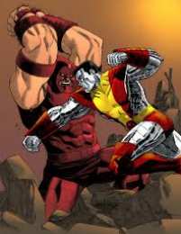 открытки с Колоссом  Открытки и картинки с персонажем вселенной Marvel - Колоссом 