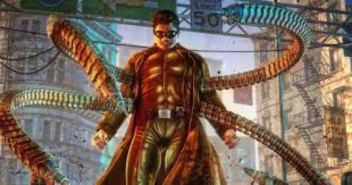 Открытки с доктором Осьминогом  Открытки и картинки с персонажем вселенной марвел - Доктором Осьминогом 